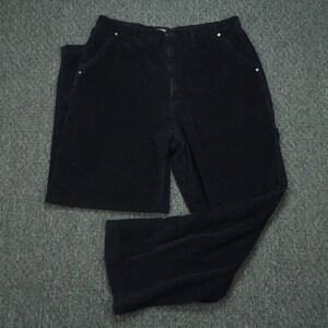 VINTAGE Southpole Pants Mens 36x32 Blue Corduroy Baggy Carpenter Trouser Y2K